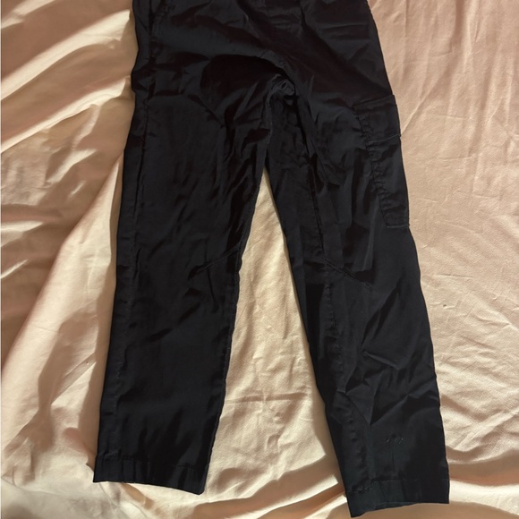 DKNY Black Elastic Waist Pants - Picture 1 of 4